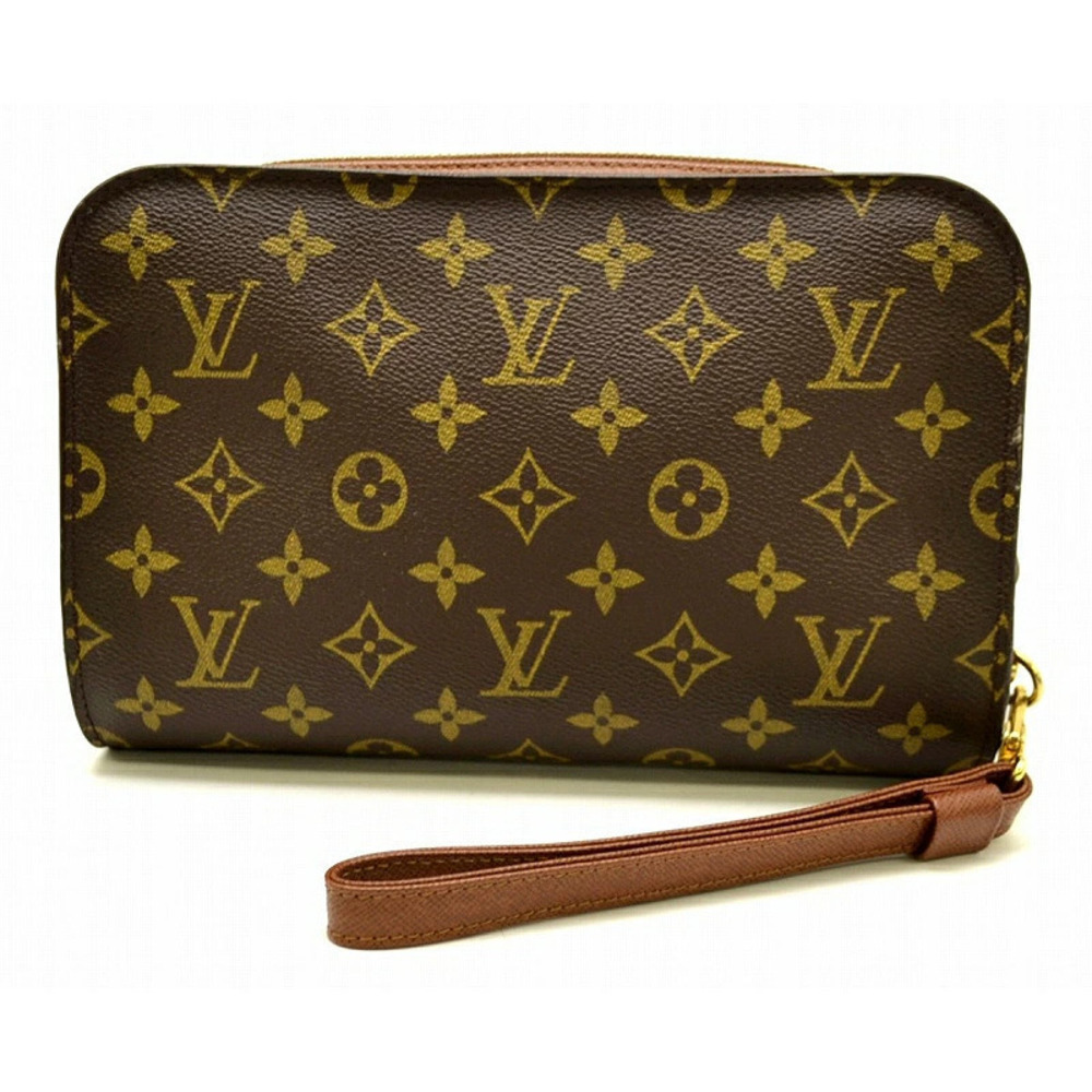LOUIS VUITTON Monogram Orsay Shoulder Bag Handbag Clutch